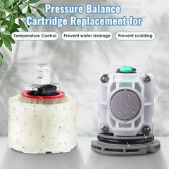 Dreyoo Pressure Balancing Unit Compatible with American Standard as shown