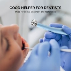 E-generator Dental High Speed Handpiece LED Fiber Optic Turbine Light Body 4hole