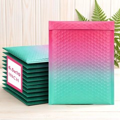 Dual Colors #0 6.5×10 Padded Bubble Envelopes Usable Size 6.5″ x 9″ Self Sealing