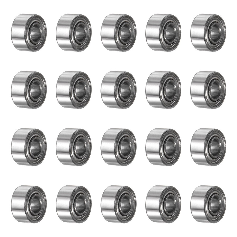 20pcs MR52ZZ Bearings 2x5x2.5mm Chrome Steel Mini Bearing Double Shielded ABEC3