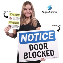 Signmission – Door Keep Plastic Your Business Construction Site In