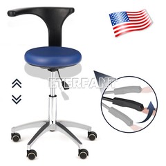 Dental Adjustable Mobile Chair/Foldable Chair Set +Unit Air Turbine+LED Light