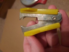 Three Vintage Staple Pullers 1 Bostitch Hong Kong, 1 Taiwan “Yellow” , 1 China