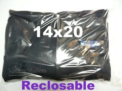 40 Storage Bag Variety Pack ~ 9×12 12×15 14×20 18×24 ~ LARGE 2 Mil Seal-Top Bags