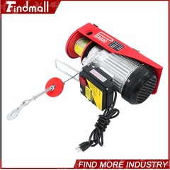Findmall 1320lbs Electric Hoist 328ft/100m Wireless Remote Control 110V 1150W