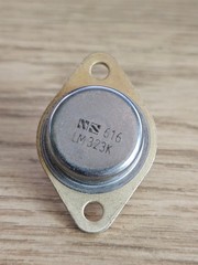 Vintage National Semiconductor LM323K 5V 3A TO-3 Voltage Regulator Apple 1 /7616