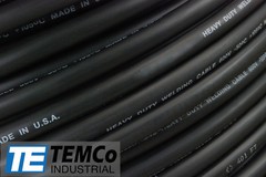 WELDING CABLE 2/0 BLACK 15′ FT BATTERY LEADS USA NEW Gauge Copper AWG Solar