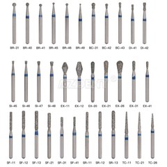 Dental Tungsten Steel Carbide Cutting Burs for High Speed Handpiece FG1-FG1958