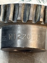 MARTIN WORM GEAR WHEEL 12 PITCH 20 TEETH 20:1 RATIO SINGLE LEAD 1/2” BORE