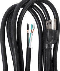Nvent Gardner Bender PS915143 9 Ft 14/3 SJTW Replacement Power Cord, 15 Amp 125V