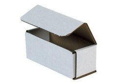 Pick Size & Pack White Corrugated Mailers Strong Folding Boxes Crush Resistant