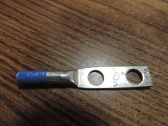 5 IZZY 62-38-1 #6 STR CU 2 Hole Lug Long Barrel 3/8″Bolt 5/8″Space