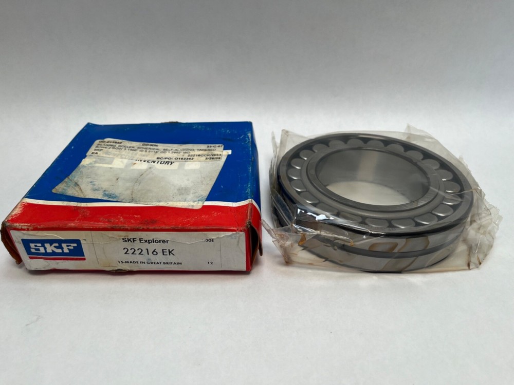 SKF 22216-EK Spherical Bearing 80x140x33 mm 22216E 22216-E-K Britain
