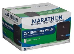 Marathon Automatic Touchless Hand Paper Towel Dispenser Large Roll Capacity