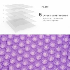 Mix Your Color 500 Poly Bubble Envelopes Mailers #0 Extra Wide CD DVD 6.5×10