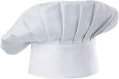 Chef Hat Adult Kids Elastic Back Kitchen Cooking Baker Cap for Men Women Unisex