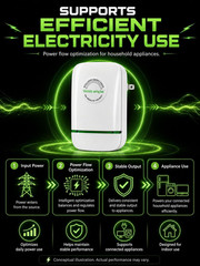 Electricity Saving Box for Home & Office, Compact Plug and Play Electrical Devic