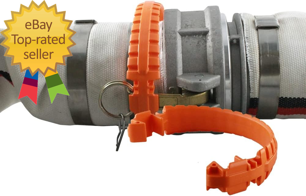 Camlock Safety Locks Fits Any 4 Cam Groove Fitting Made in the USA 2 Pack