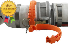 Camlock Safety Locks Fits Any 4 Cam Groove Fitting Made in the USA 2 Pack