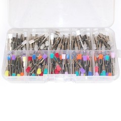 5PCS Dental Surgical Long Burs 557L 25mm Shank Tungsten High Speed Carbide Bur