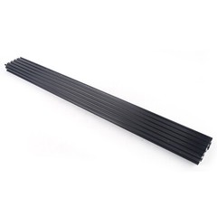 20*20*1000mm 2020 T-Slot Aluminum Extrusion For CNC 3D Printer Black 10 Packs US