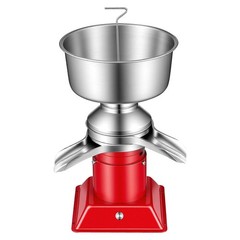 Stainless Milk Separator 60L/H, 10500RPM, Adjustable Fat Ratio 0.06–0.14%
