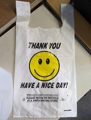200 Large Carry Out Supermarket Grocery Retail merchandise Plastic Shopping Bag