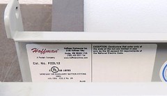 Hoffman FL22L12 Wiring trough Wireway 2.5″x 2.5″x 12″ Steel Gray Nema 12 F-22L12