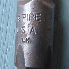 Tapered Pipe Tap Marked “1/8 Pipe USA, LM” Very Good Condition