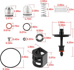 Replace for Watts 009M2 1″ Total Repair Kit – for 1″ 009M2 & 009 LF009 Reduced P