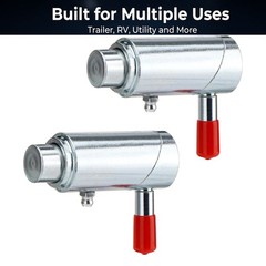 (2 Pack) 3/4″ Cam Lock Wrecker, Tow Truck Spring Loaded Twist Lock Plunger Pin