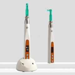 Dental Cordless Electric Hygiene Prophy Handpiece 360° Swivel + 2 Prophy Angles