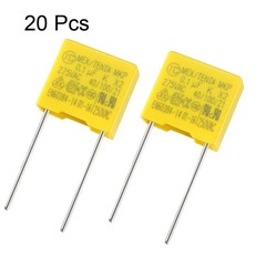 20Pack Polypropylene Film Safety Capacitors 0.1uF 275VAC X2 MKP