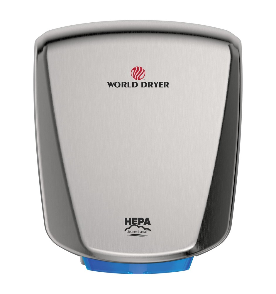 HEPA-Filtered VERDEdri, Brushed S/S, Surface-Mounted ADA Compliant, Energy-Ef…