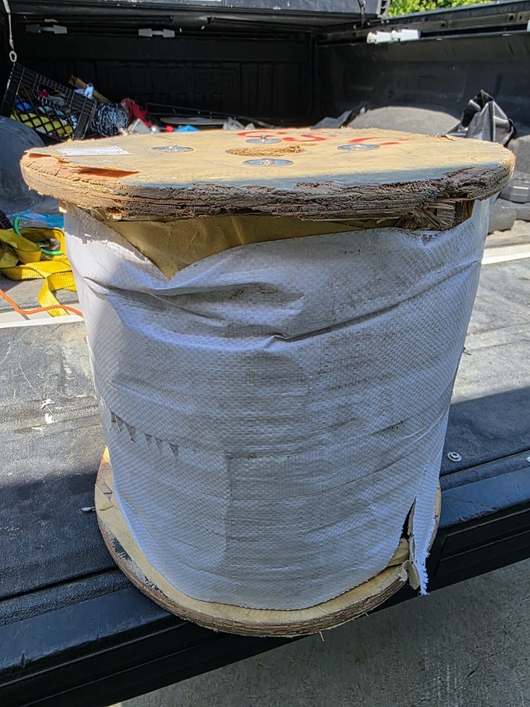 Galvanized AIRCRAFT Cable 5000ft 7×19 1/8″ 18GC19-C 130lbs