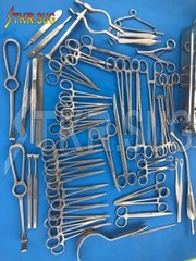 Basic Laprotomy Medical Surgical Orthopedic Instruments 60 PCS A+ Quality