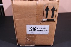Aervoe 222G Fluorescent Orange Marking Paint 2-gallons