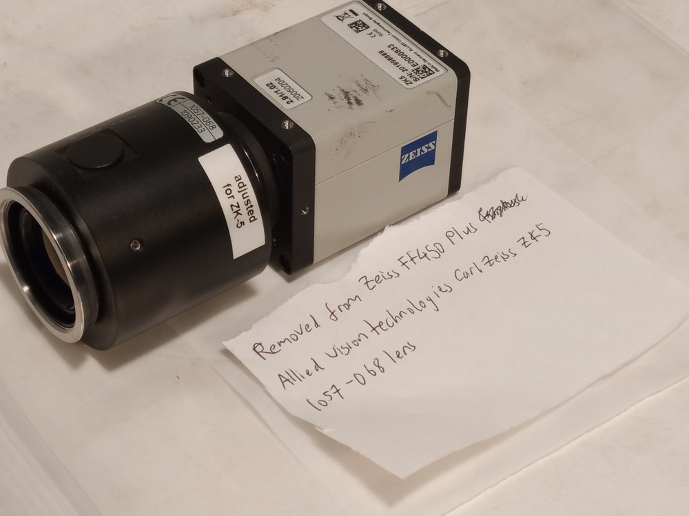 Allied Vision Technologies/Zeiss ZK5 1057-068 med camera lens, Made in Germany