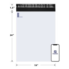 50 19×24 Poly Mailers Envelopes Self Sealing Shipping Mailers Bags POLYSELLS