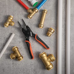 Disconnect Tongs Tool 1/2” 3/4” 1” Inch For Demount Brass Push Fit Fitting