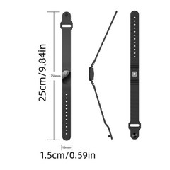 Adjustable Anti-Static Bracelet Wireless Eliminator Wrist Durable Accessory