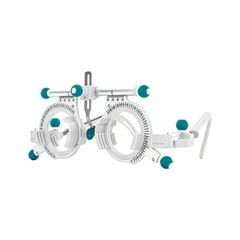 Ultra-light 50 gram titanium trial frame for ophthalmic use