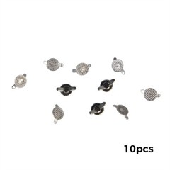 AZDENT Dental Orthodontic Lingual Buttons Bondable Round /Rectangular Base