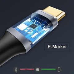 CY Cable USB-C USB-C 100W Type-C Male to Male Cable 20V 5A GEN2 10Gbps 100W C…