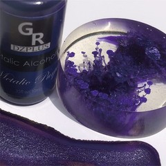 Metallic Alcohol Ink Set -26 Metallic Colors Alcohol Based Ink for Resin Art, Fl