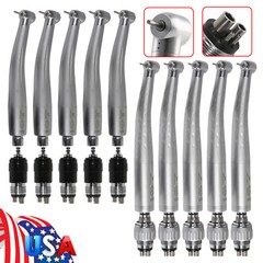 Yabang Dental High Speed Handpiece + 4 HOLE Coupler Swivel Fit NSK AD