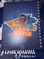 Stitch Journal Soft Plastic Cover with Tabs Aloha 96 Ruled Page