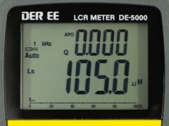 DE-5000 Handheld LCR Meter DE5000 w/ TL-21 TL-22 TL-23 DER EE High Accuracy Set
