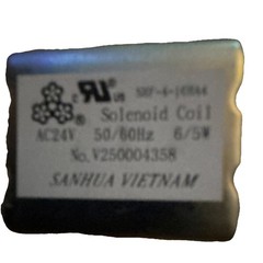 SANHUA VIETNAM Solenoid Coil V250004358 AC24V 50/60Hz 6/5W MPN V250004358