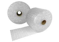 12″ Small or Large (1/2″ or 3/16″) Bubble Rolls Wrap Cushioning Cored Perforated